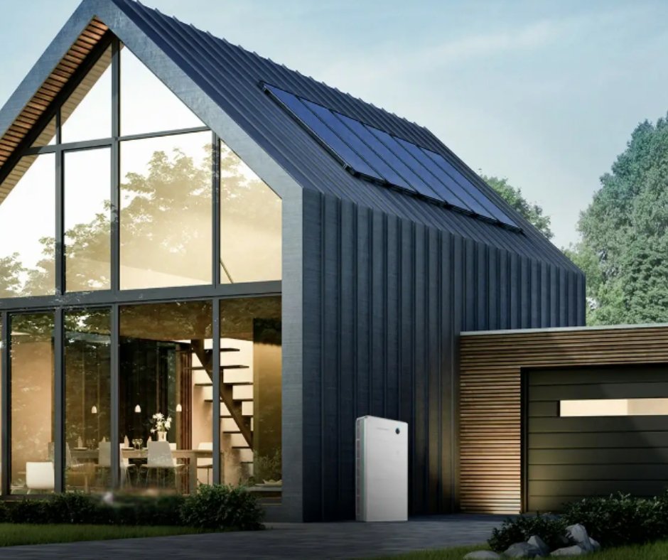 Sigenergy thuisbatterij | Visual naast woning Sigenergy thuisbatterij | Visual naast woning