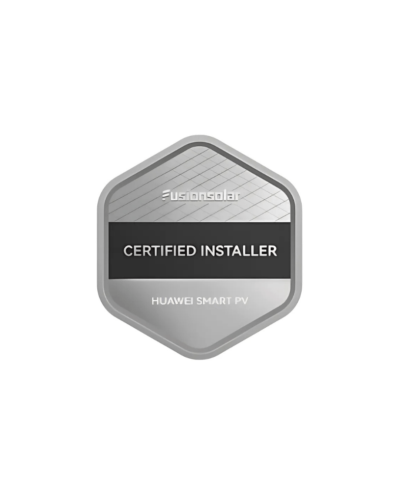 Gecertificeerd-installateur-Huawei Logo gecertificeerd installateur Huawei