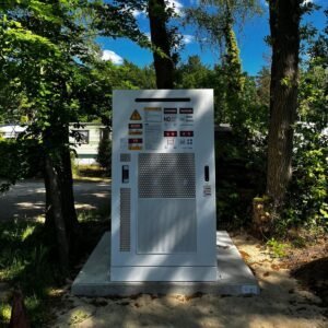 Huawei ESS batterij 215 kWh Camping de Hoge Linde